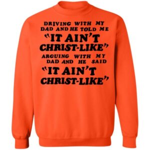 Kanye West New It Ain’t Christ-Like Sweatshirt