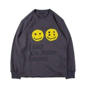 Kanye West CPFM I Like You’re Different Gray Sweatshirt